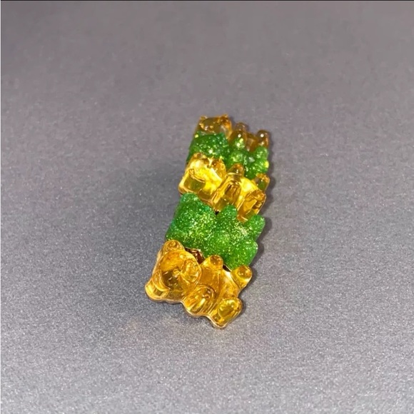 BETSEY JOHNSON Candy Gummy Bear Hair Clip NEW - Picture 7 of 7